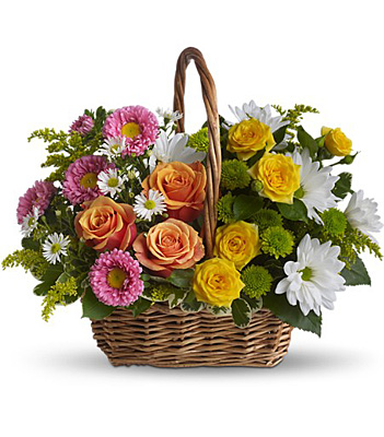 Sweet Tranquility Basket from Richardson's Flowers in Medford, NJ